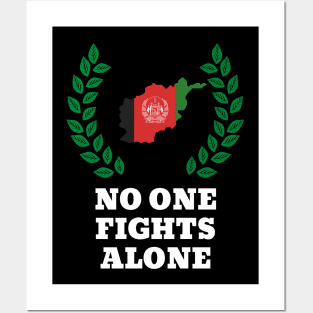 No One Fights Alone Posters and Art